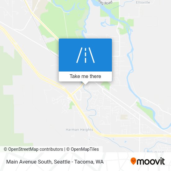 Mapa de Main Avenue South
