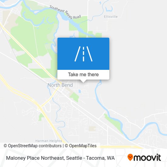 Maloney Place Northeast map