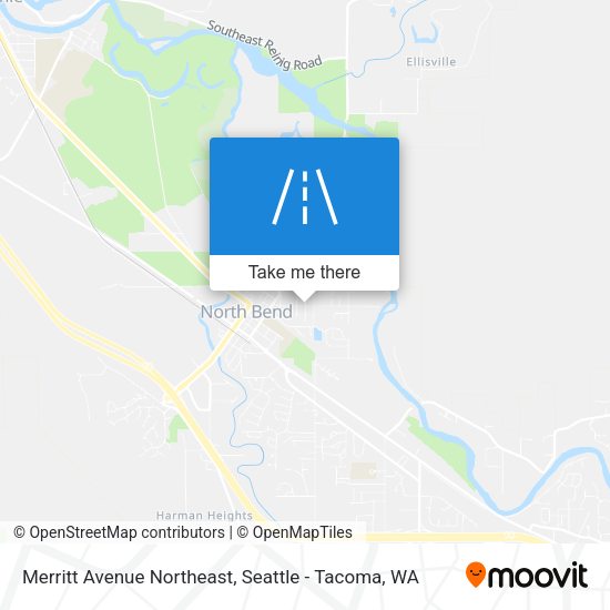 Merritt Avenue Northeast map