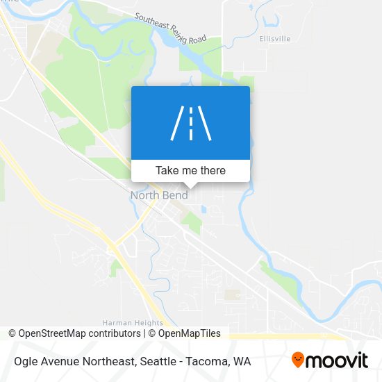 Mapa de Ogle Avenue Northeast