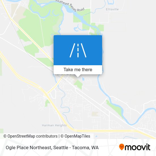 Ogle Place Northeast map