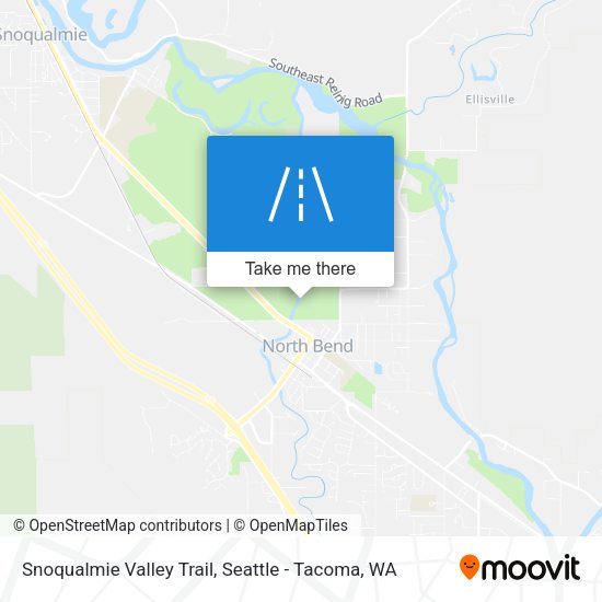 Mapa de Snoqualmie Valley Trail