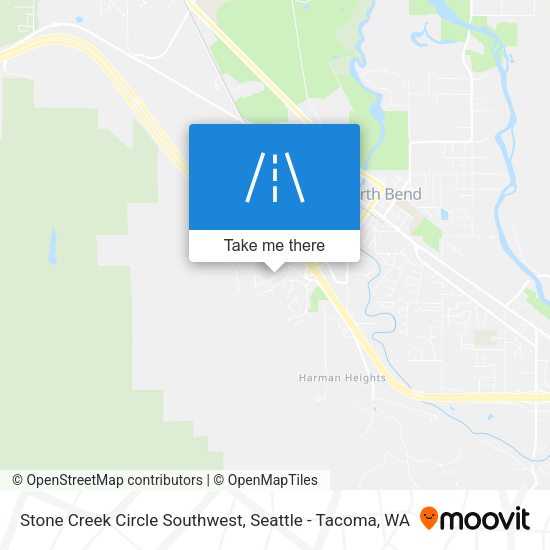 Mapa de Stone Creek Circle Southwest