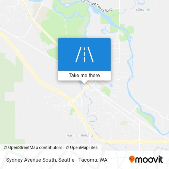 Sydney Avenue South map