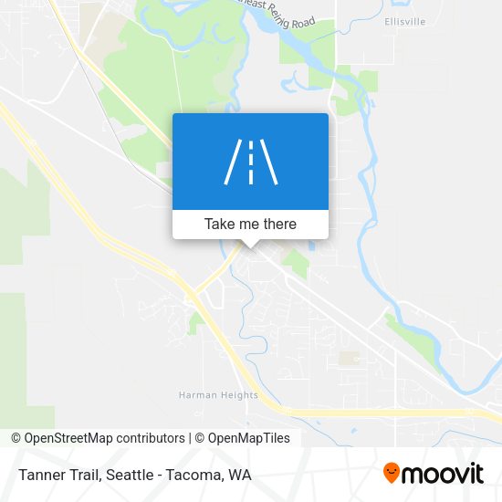 Mapa de Tanner Trail