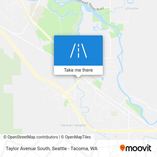 Taylor Avenue South map