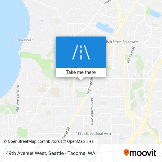 Mapa de 49th Avenue West