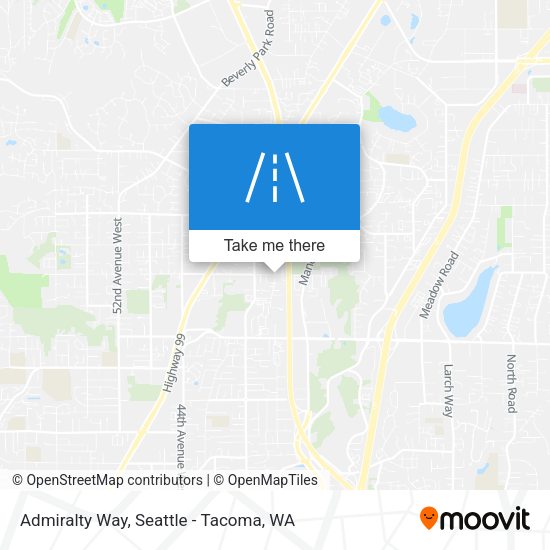 Admiralty Way map