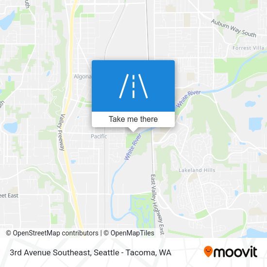 3rd Avenue Southeast map