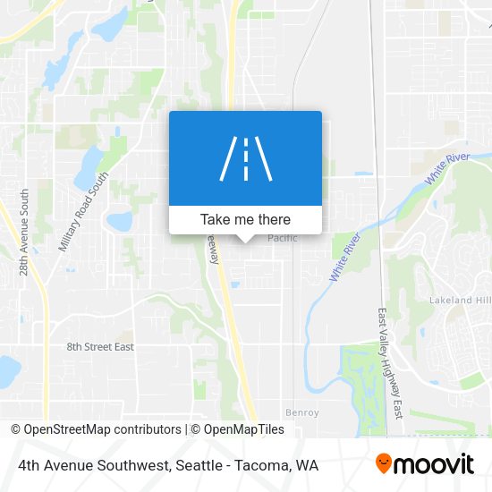 Mapa de 4th Avenue Southwest