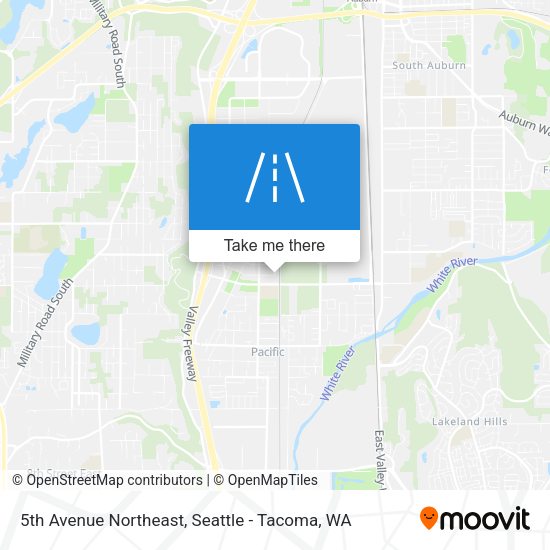 Mapa de 5th Avenue Northeast