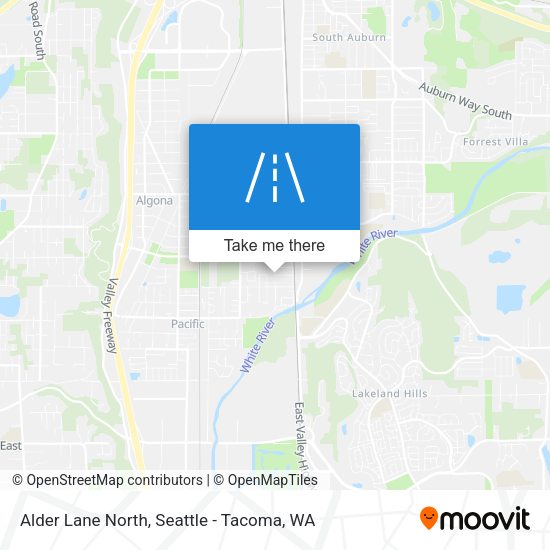 Mapa de Alder Lane North