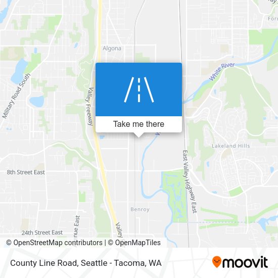 Mapa de County Line Road