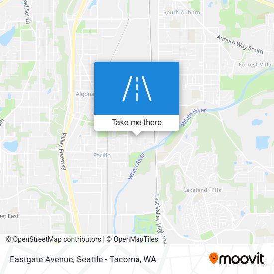 Eastgate Avenue map