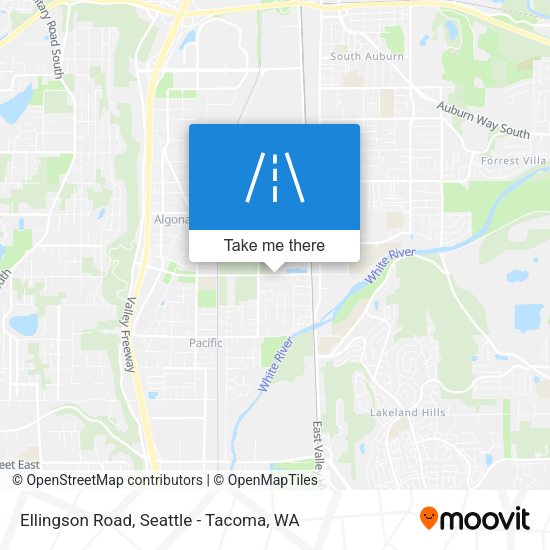 Mapa de Ellingson Road