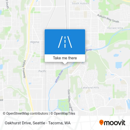 Oakhurst Drive map