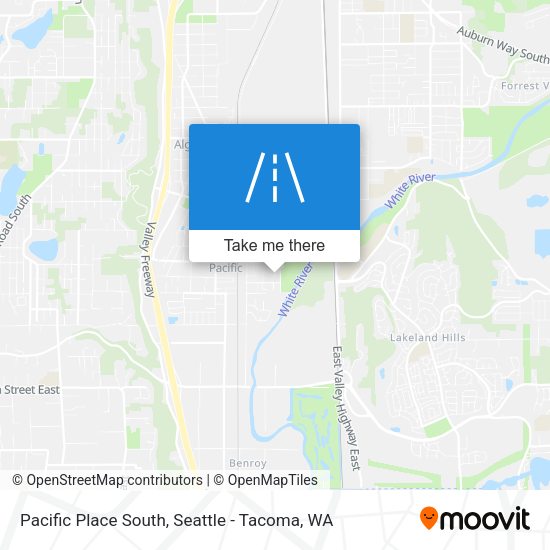Mapa de Pacific Place South
