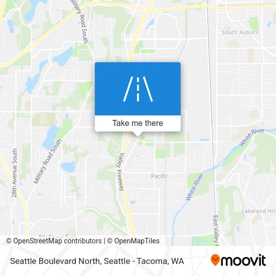 Seattle Boulevard North map