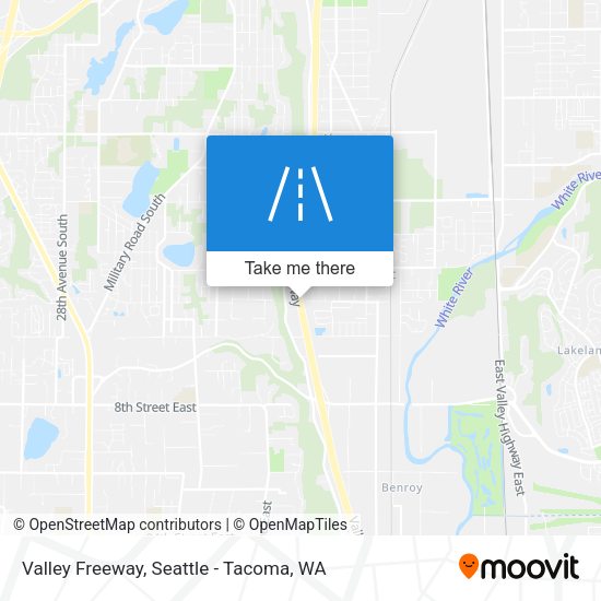 Valley Freeway map