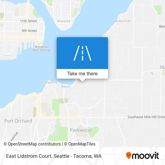East Lidstrom Court map
