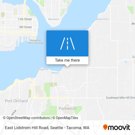 Mapa de East Lidstrom Hill Road
