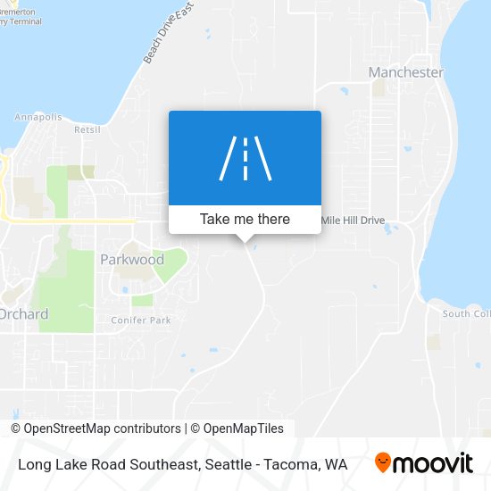 Mapa de Long Lake Road Southeast
