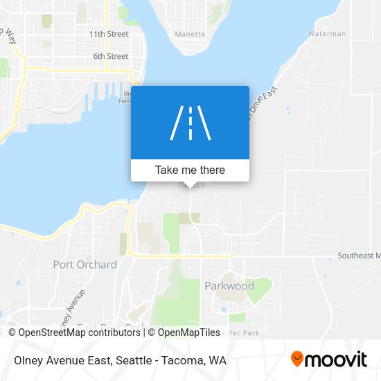 Mapa de Olney Avenue East
