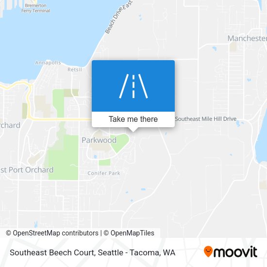 Mapa de Southeast Beech Court