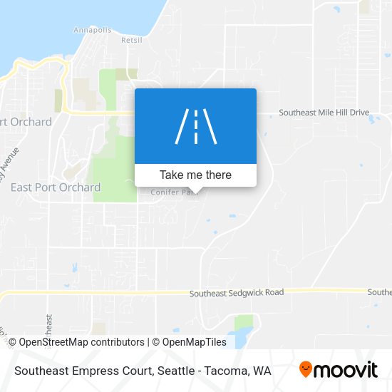 Mapa de Southeast Empress Court