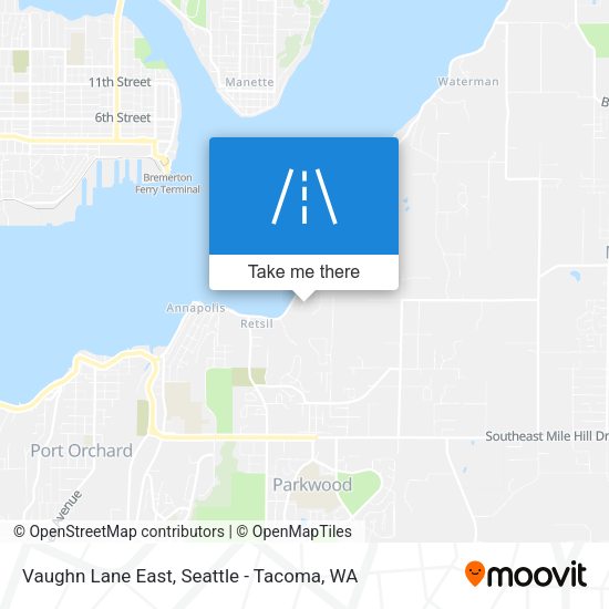 Vaughn Lane East map