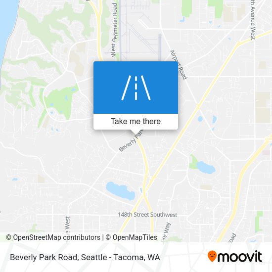 Mapa de Beverly Park Road