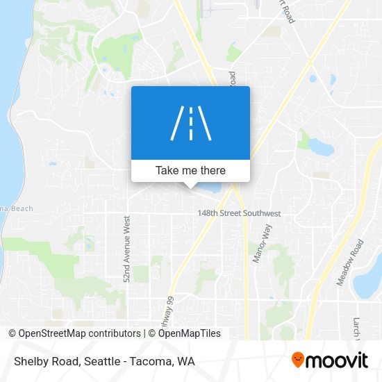 Mapa de Shelby Road