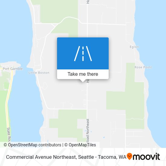 Commercial Avenue Northeast map