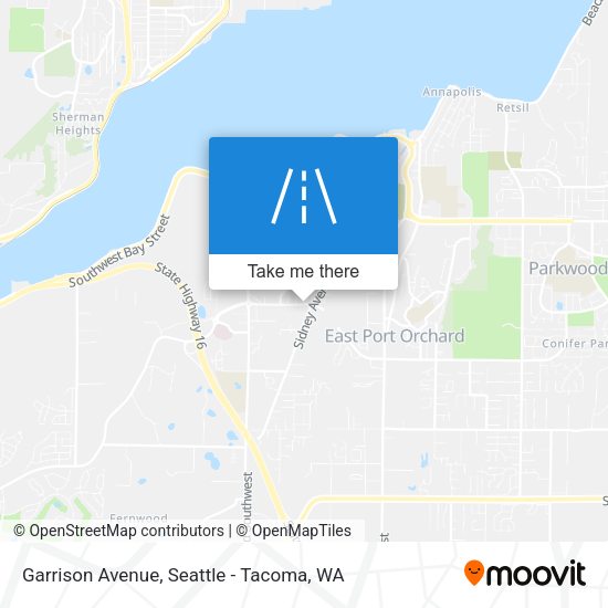 Mapa de Garrison Avenue
