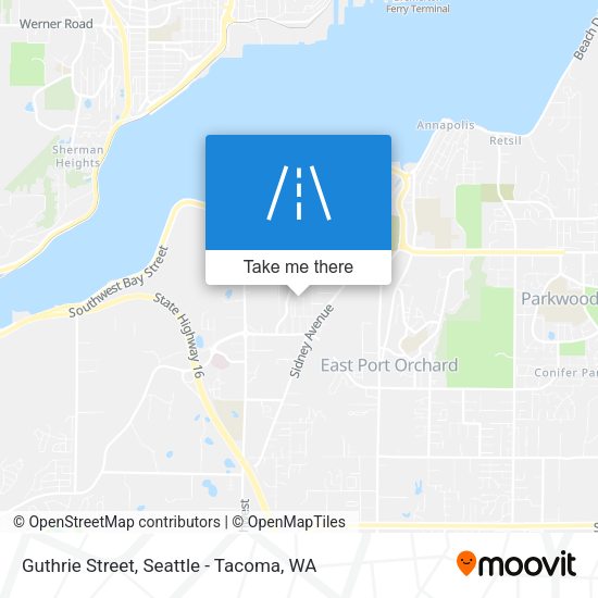Mapa de Guthrie Street
