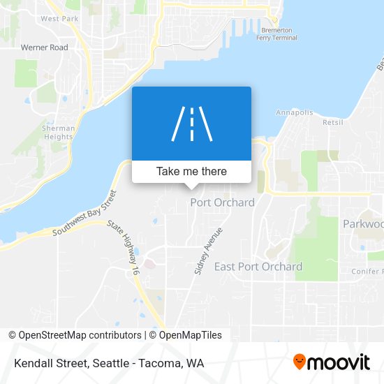 Kendall Street map