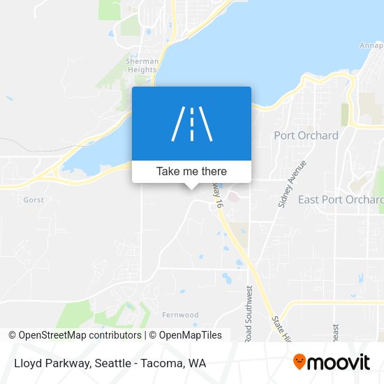 Lloyd Parkway map