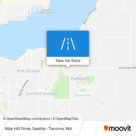 Mapa de Mile Hill Drive