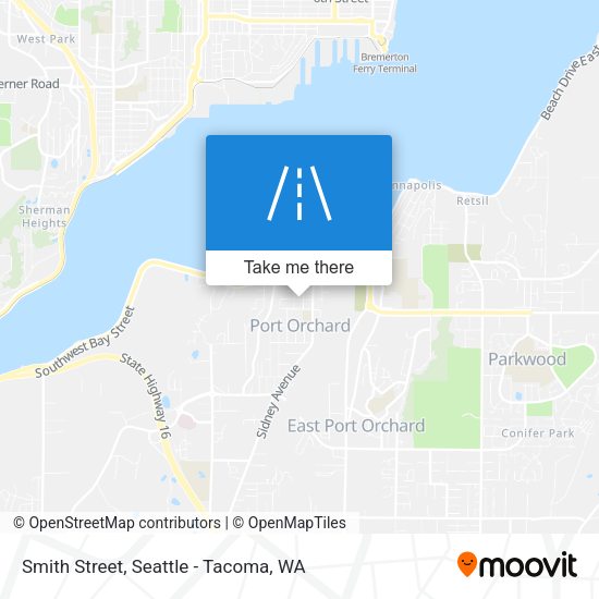 Smith Street map