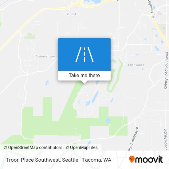 Troon Place Southwest map