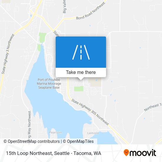 15th Loop Northeast map