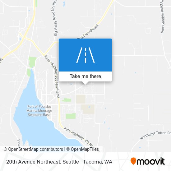 Mapa de 20th Avenue Northeast