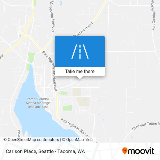 Carlson Place map