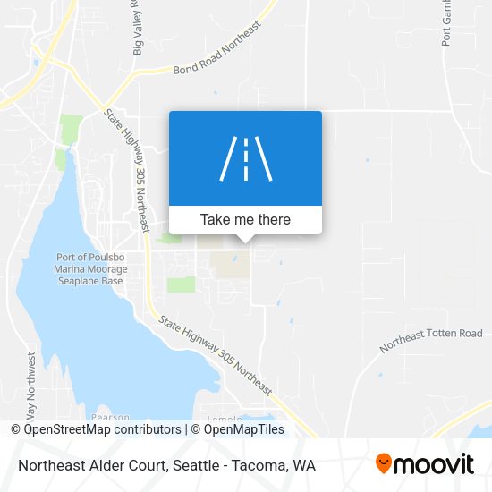 Mapa de Northeast Alder Court