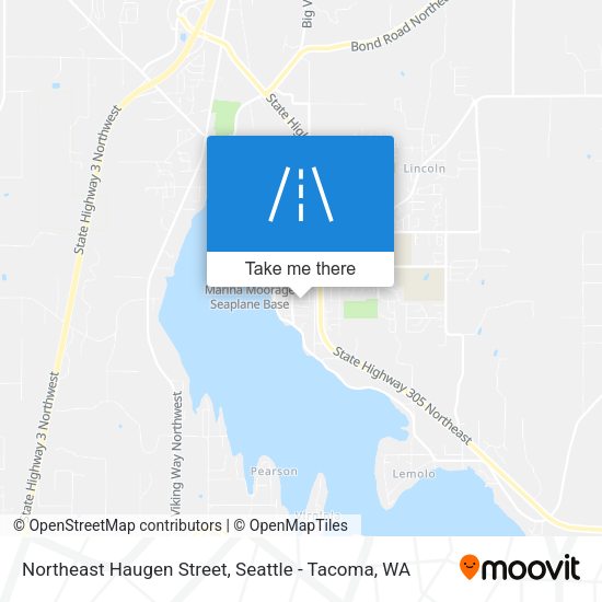 Mapa de Northeast Haugen Street
