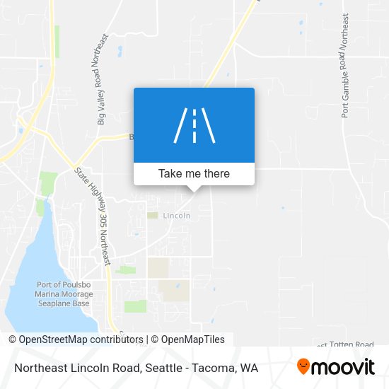 Mapa de Northeast Lincoln Road