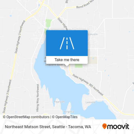 Mapa de Northeast Matson Street