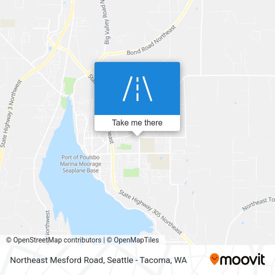 Mapa de Northeast Mesford Road