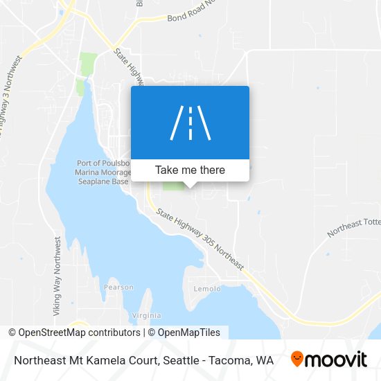Mapa de Northeast Mt Kamela Court