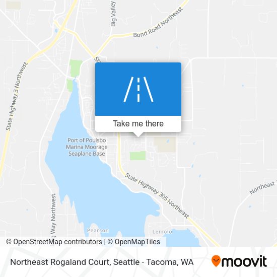 Northeast Rogaland Court map